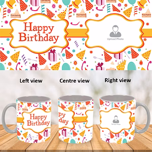 Birthday Celebrations Personalized White Mug