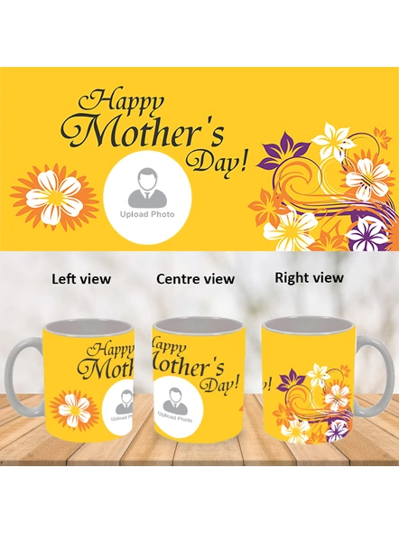 Happy Mother's day Personalized White Mug-WM0045A-1