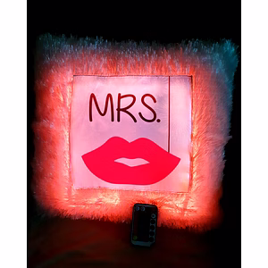 Mrs. Loving Special LED Cushion with Remote