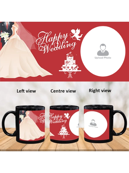 Wedding Couple Designer Customized Mug-PBM0007A