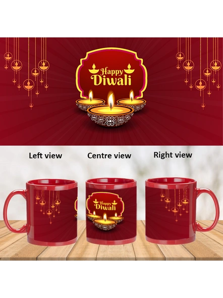 Special Wishes Diwali Pick Patch Mug-PRM0036A
