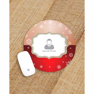 Corporate Designer Pattern Customised Round Mouse Pad