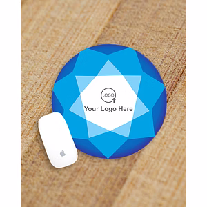 Custom Round Mouse Pad with 3D Stars