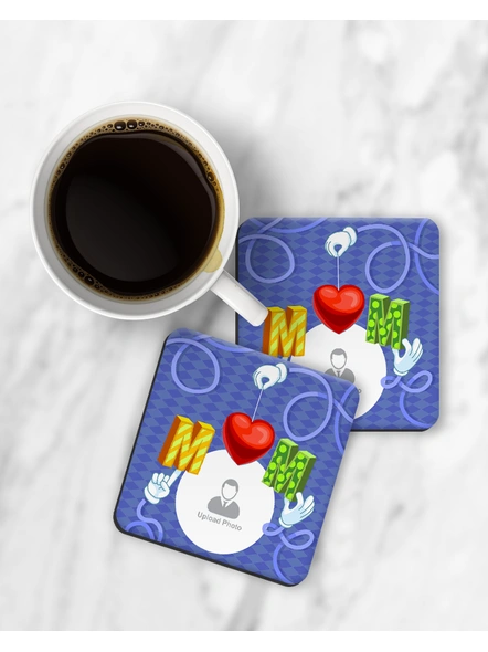 Personalised Square Coaster for MOM-RCOSTER0035