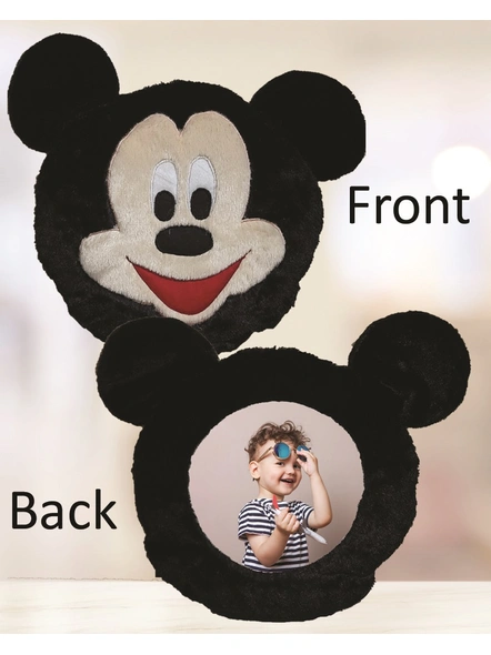 Personalized Micky Mouse Cushion with Photo Print-MickyCus001