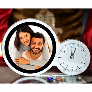 Personalized Magic Mirror with Clock