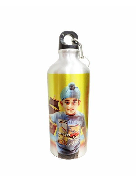 Personalized Sipper Bottle with Photo and Text-750 ML-1