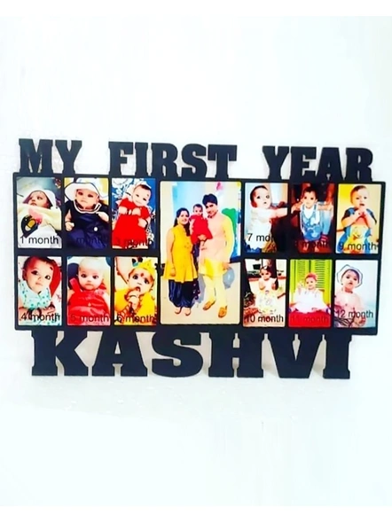 First Year Baby Name Frame-Famfrm019-12-18