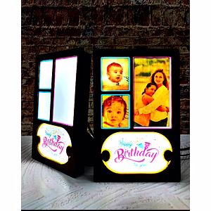 Led 3 Photos Table Stand