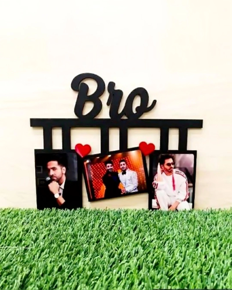 Bro Frame with 3 Photos-ptofrm025-8-10