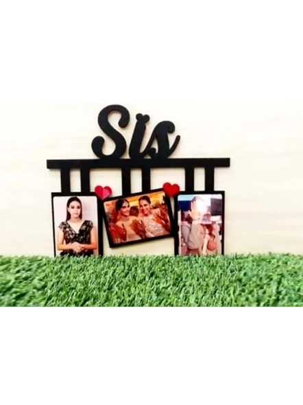 Sis Frame with 3 Photos-ptofrm077-10-12