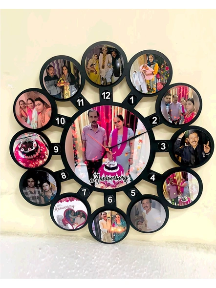 Clock Collage for Rakshabandhan 13 Photos-RKSHFRM021-12-12
