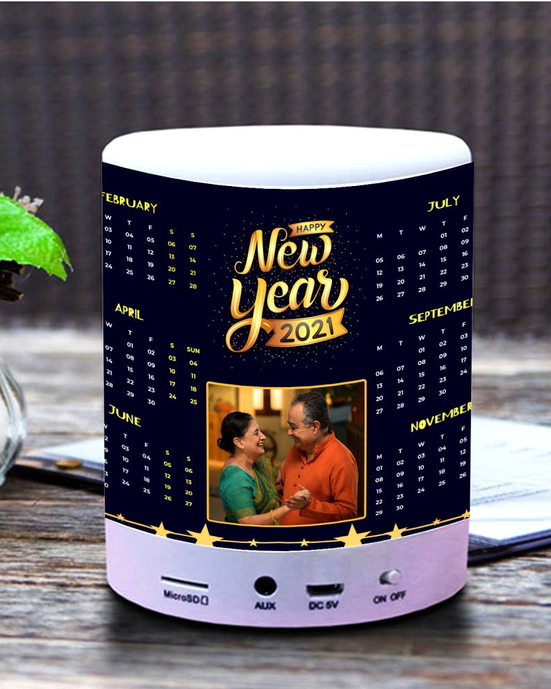 Personalized LED Touch Lamp/ Bluetooth Speaker-2