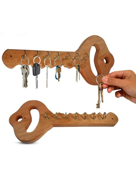 Personalized Multi Keychain Holder-WoodKC-016
