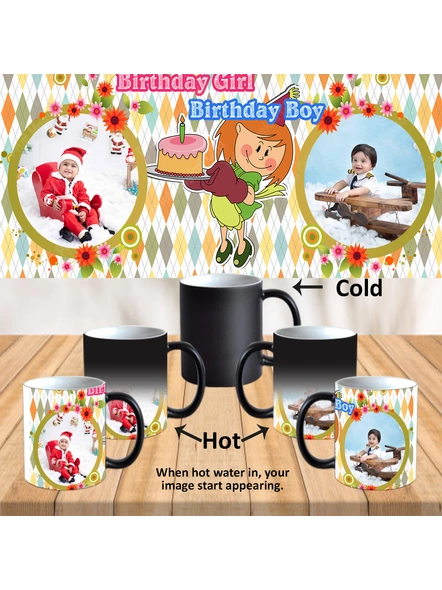 Happy Birthday Magical Custom Colour Changing Mug Design 012-Birthdaymug012