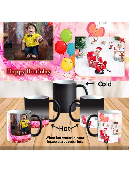 Happy Birthday Magical Custom Colour Changing Mug Design 025-Birthdaymug025
