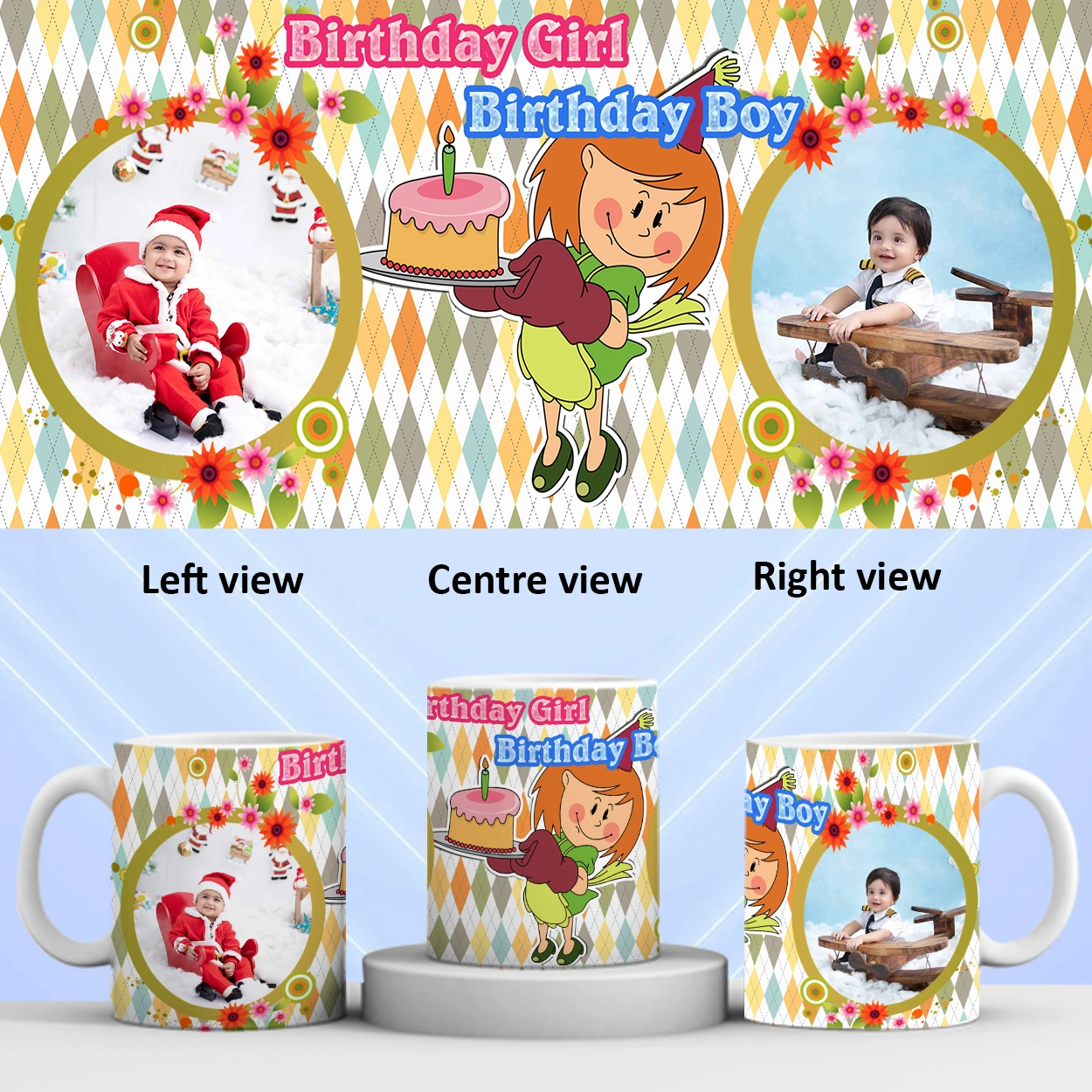 Happy Birthday Special White Mug Design 012-Birthdaymug012A