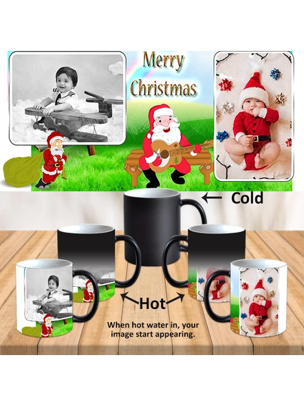 Merry Christmas Magical Custom Colour Changing Mug Design 004-Merrych004