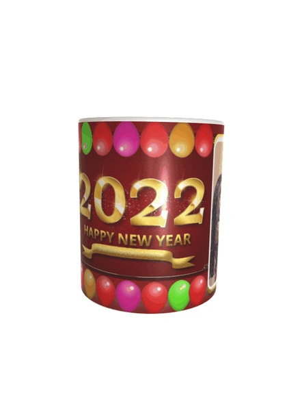 Happy New Year Special White Mug Design 001-1