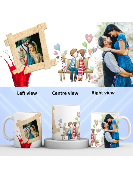 Personalized Valentines White Mug Design 039-Lovemug001A
