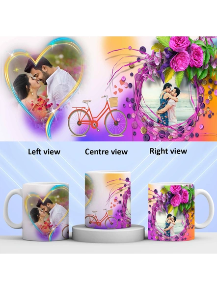 Personalized Romentic Theme Magical Custom Special White Mug Design 001-Lovemug004A