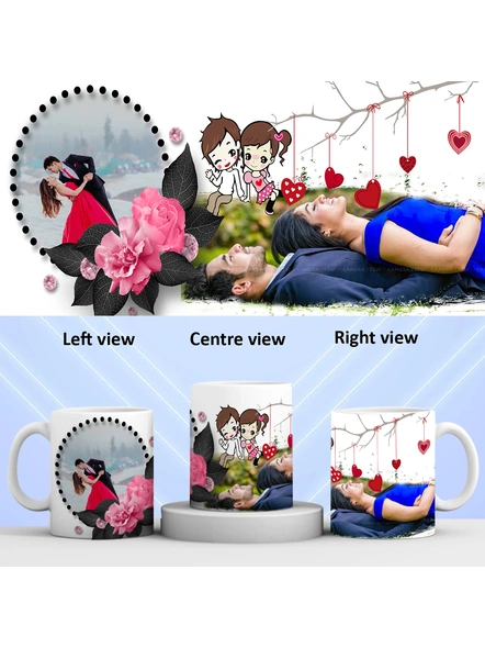 Personalized Valentines White Mug Design 024-Lovemug017A