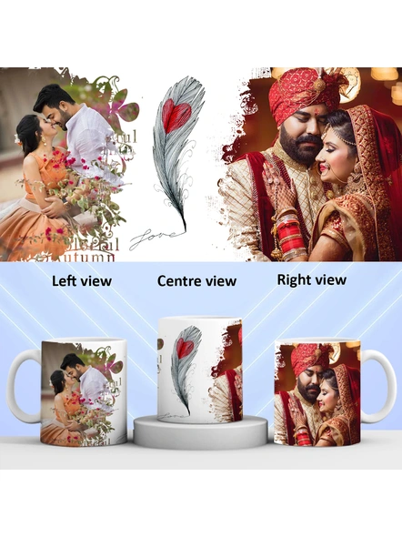 Personalized Valentines White Mug Design 020-Lovemug021A