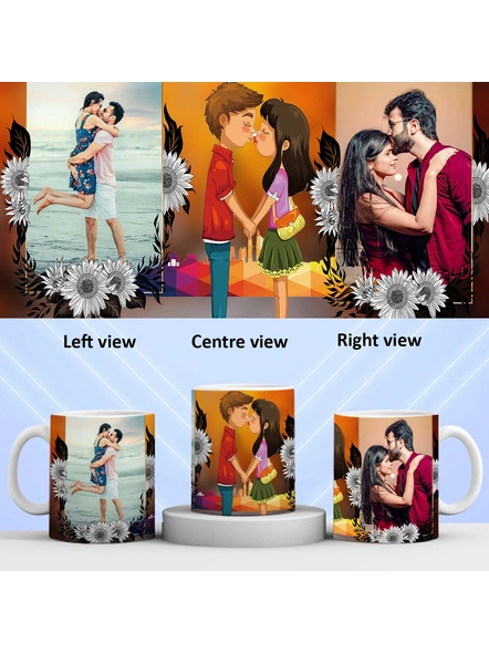 Personalized Valentines White Mug Design 016-Lovemug025A