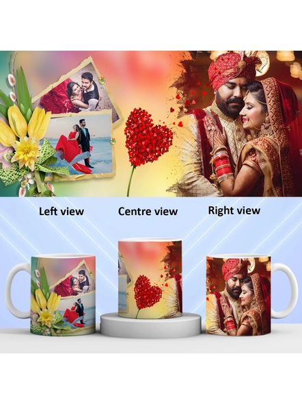 Personalized Valentines White Mug Design 012-Lovemug029A