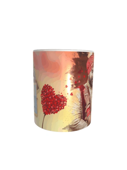 Personalized Valentines White Mug Design 012-1