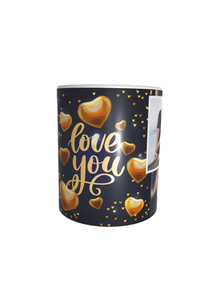 Personalized Valentines White Mug Design 004-1