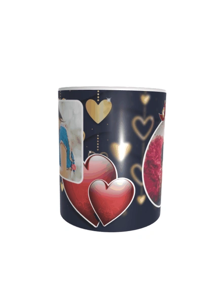 Personalized Valentines White Mug Design 003-1
