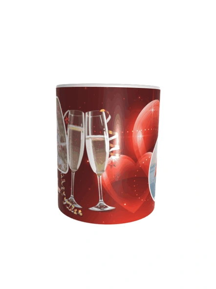 Personalized Valentines Theme Magical Custom Special White Mug Design 001-1