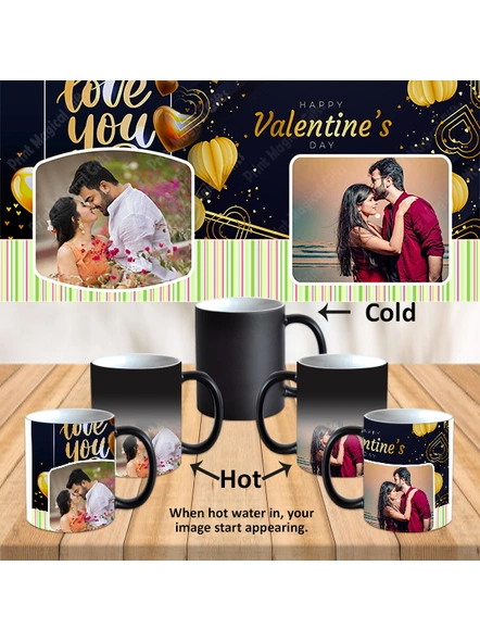 Personalized Valentine Theme Magical Mug Design 003-Valenmug003A