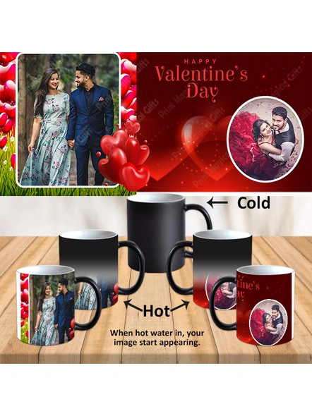 Personalized Valentine Theme Magical Mug Design 004-Valenmug004A