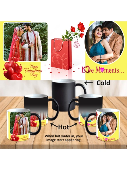 Personalized Valentine Theme Magical Mug Design 005-Valenmug005A