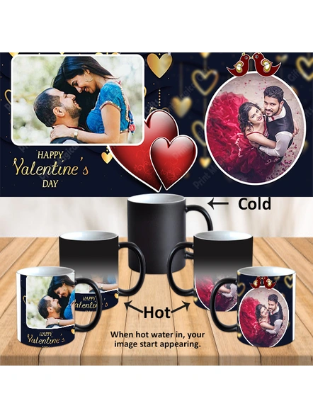Personalized Valentine Theme Magical Mug Design 008-Valenmug008A