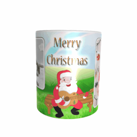 Merry Christmas Special White Mug Design 004-2