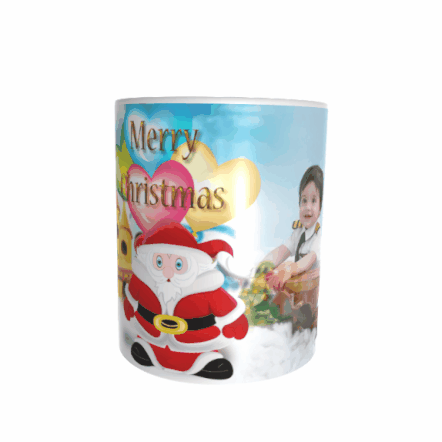 Merry Christmas Special White Mug Design 006-2