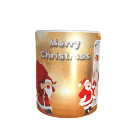 Merry Christmas Special White Mug Design 008-1