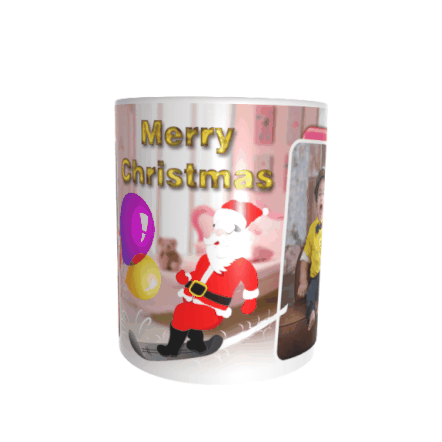 Merry Christmas Special White Mug Design 010-Merrych010A