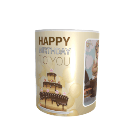 Happy Birthday Special White Mug Design 029-2