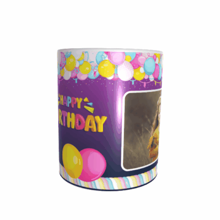 Happy Birthday Special White Mug Design 032-2