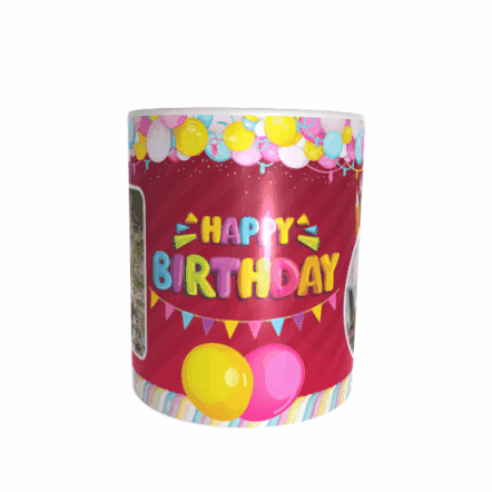 Happy Birthday Special White Mug Design 046-2