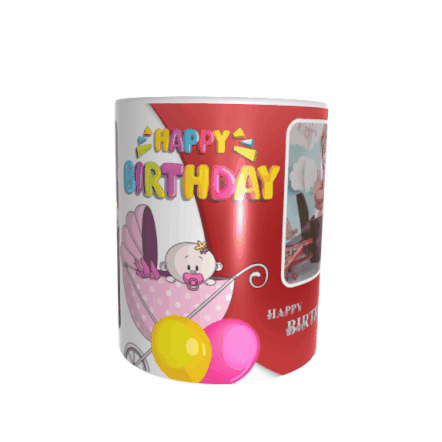 Happy Birthday Special White Mug Design 051-2