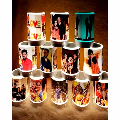 personalized led touch lamp/ bluetooth speaker