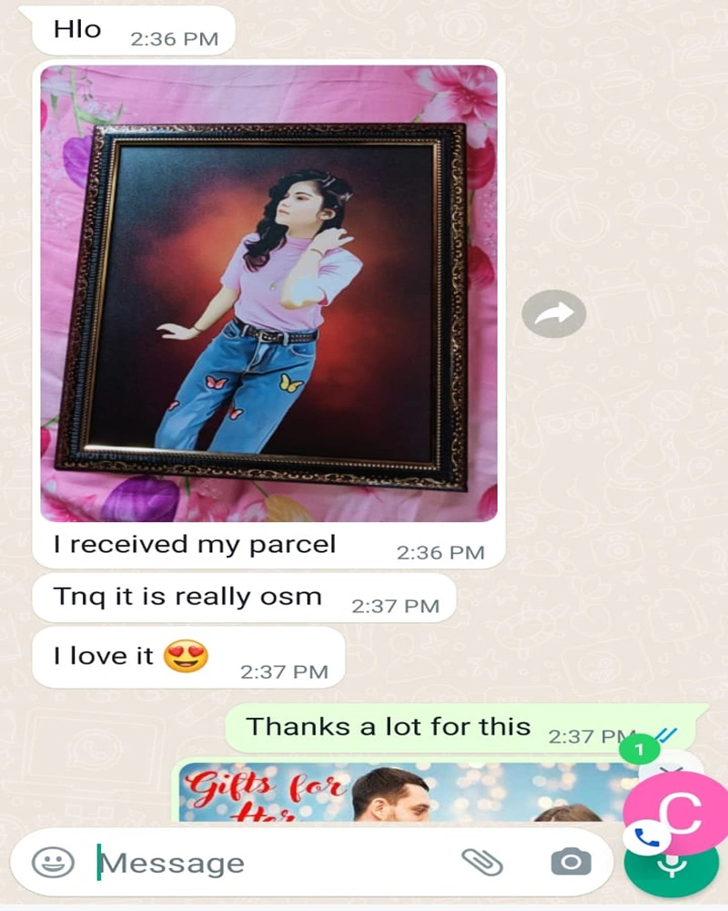 Oil Painting Customer Review Print Magical