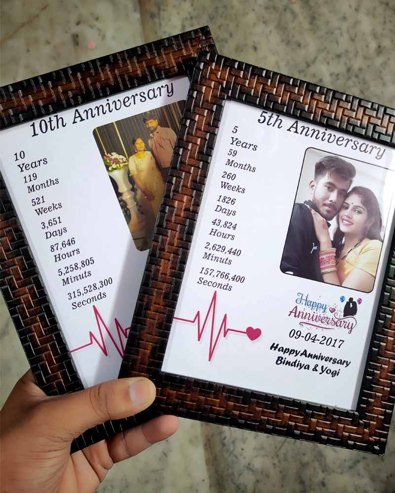 Happy Anniversary Frame-6*8 Inches-2