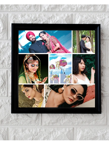 Creative Square Frame with 7 Photos-Pmagical12-12_12