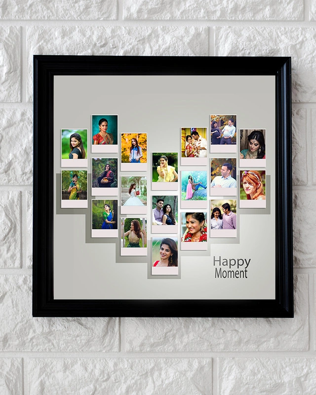 Creative Frame with Hearts with 19 Photos-Pmagical20-12_12